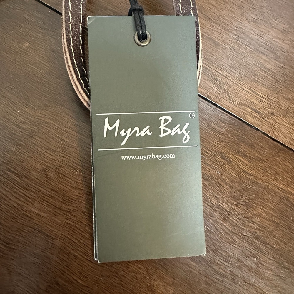 Myra Bag Handmade Boho Western Crossbody Bag Purse Cowhide Leather NEW - Picture 9 of 11